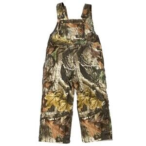 Jordan Lees Toddler Overall Bibs Boys 4 T Camouflage" Daddy's Little Hunter"